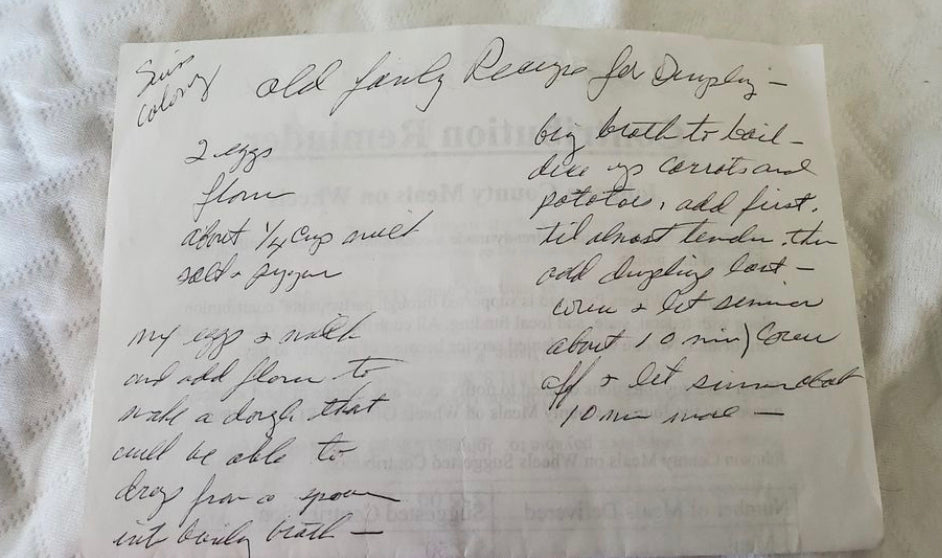 THE GODWINK AND A CHICKEN SOUP RECIPE