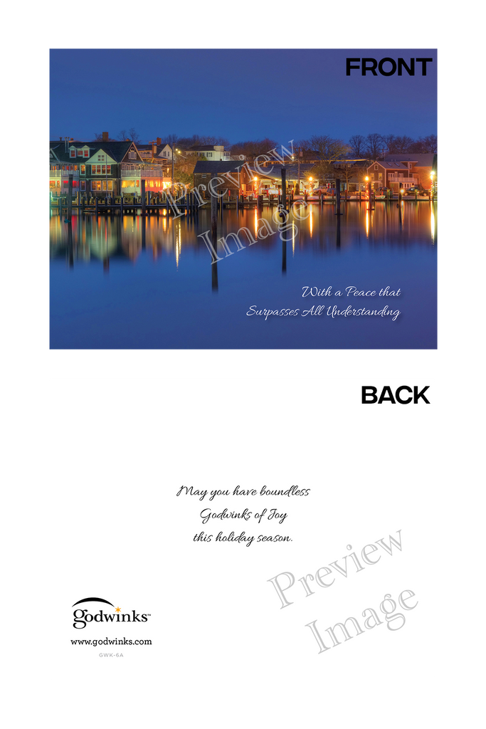 Christmas Godwink Greeting Card (6 Cards) Variety Pack