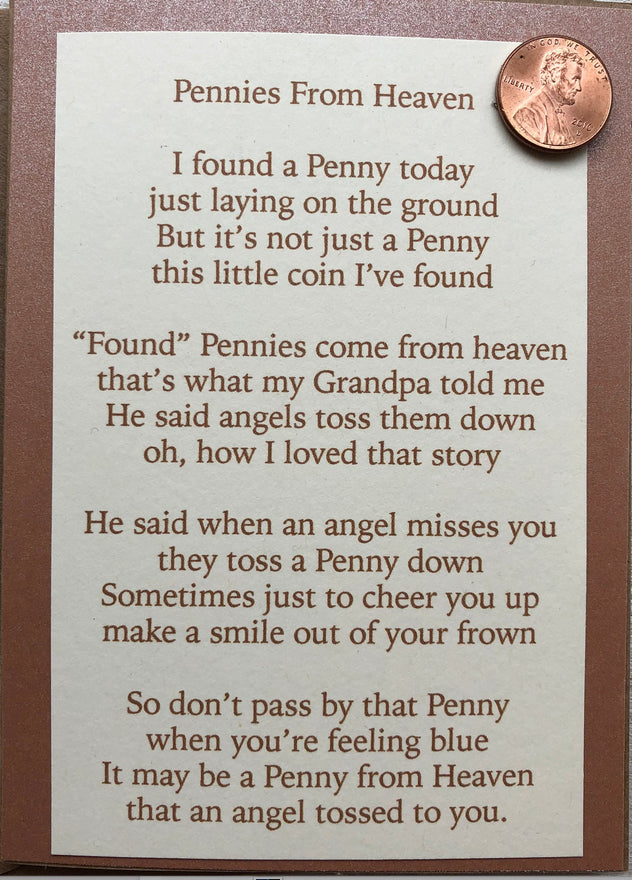 A PENNY'S WORTH OF GODWINKS