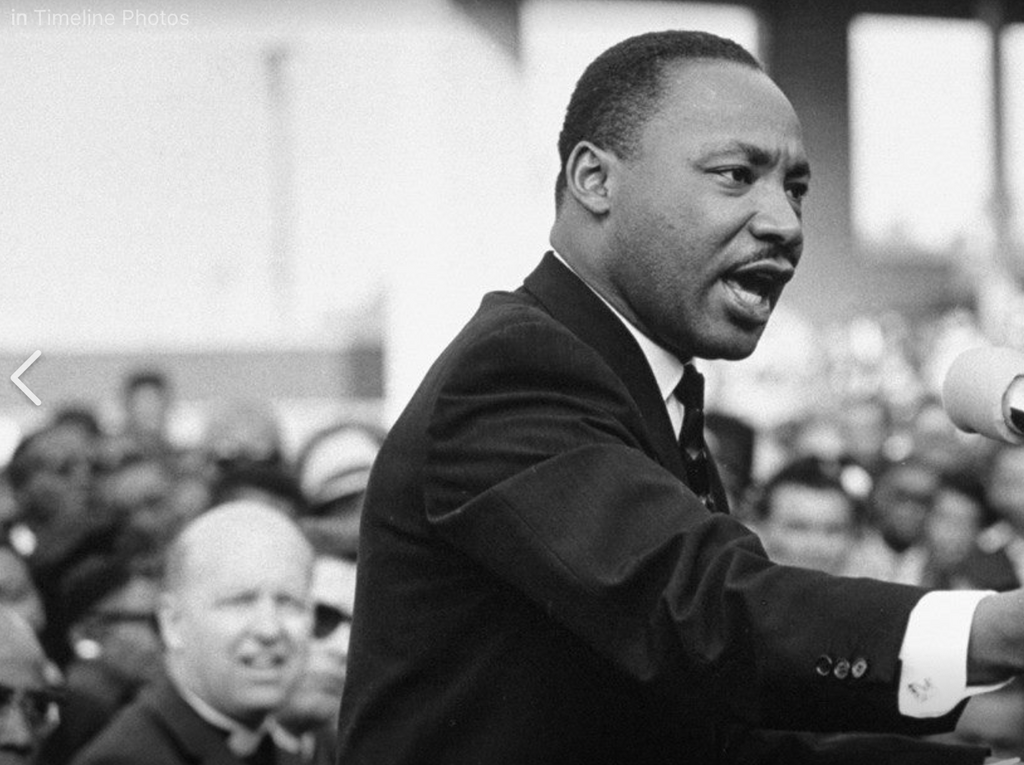 MARTIN LUTHER KING'S AMAZING GODWINK