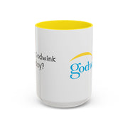 Godwink Accent Coffee Mug, 11oz