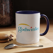 Godwinks Logo Mug "Had a Godwink Today?"