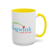 Dogwink Accent Coffee Mug, 11oz