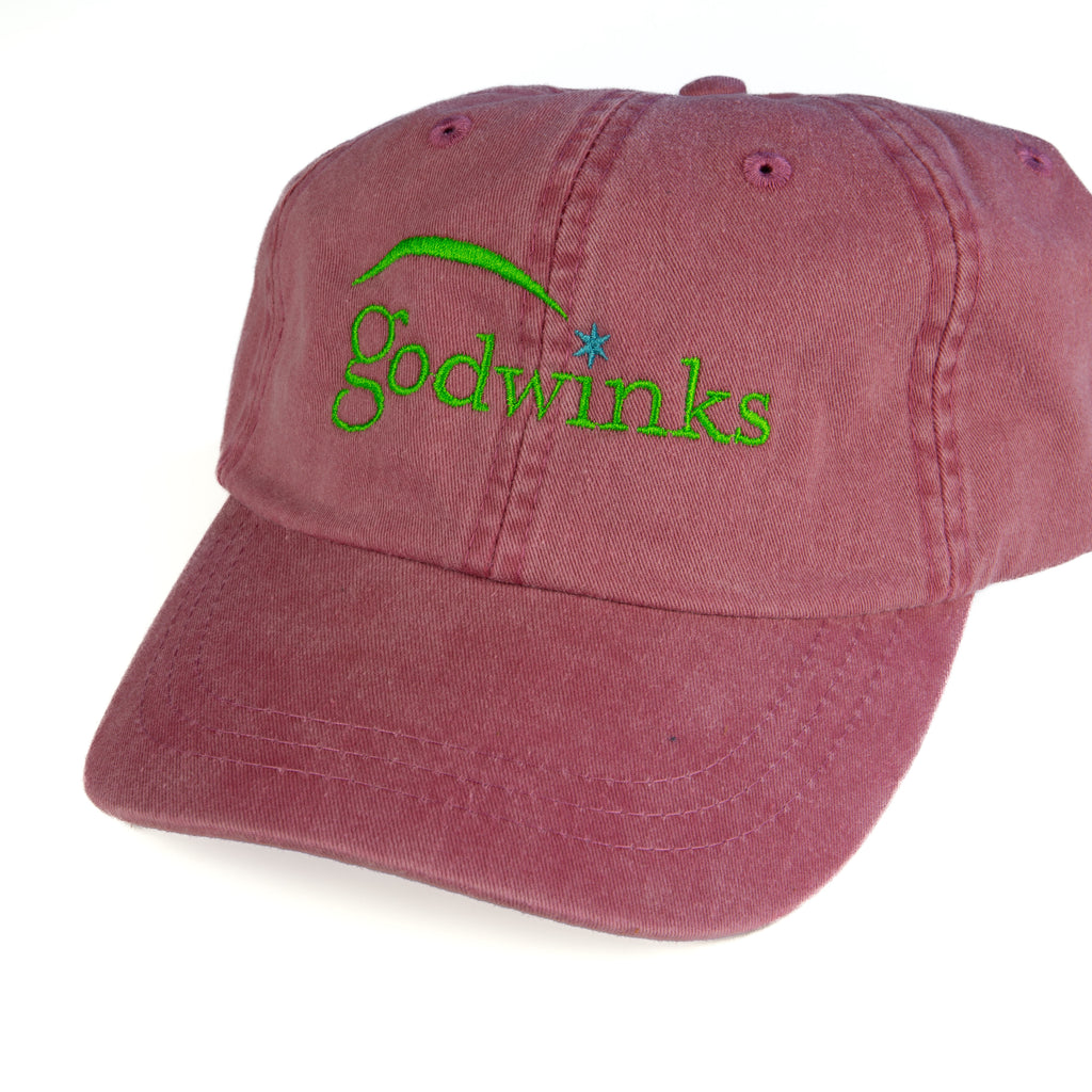 Godwinks Hat - Brick w/Green logo