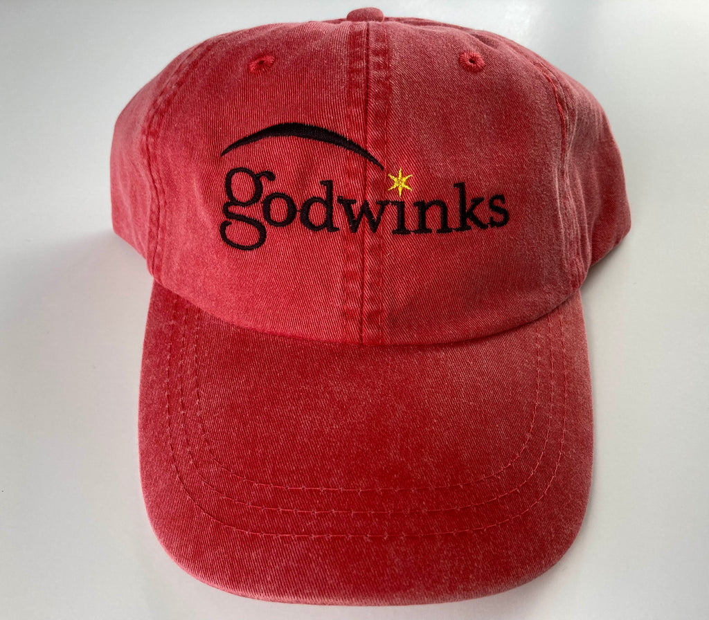 Godwinks Hat - Pink w/Black Logo