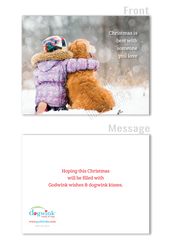 Christmas Dogwink Greeting Card (6 Cards) Variety Pack